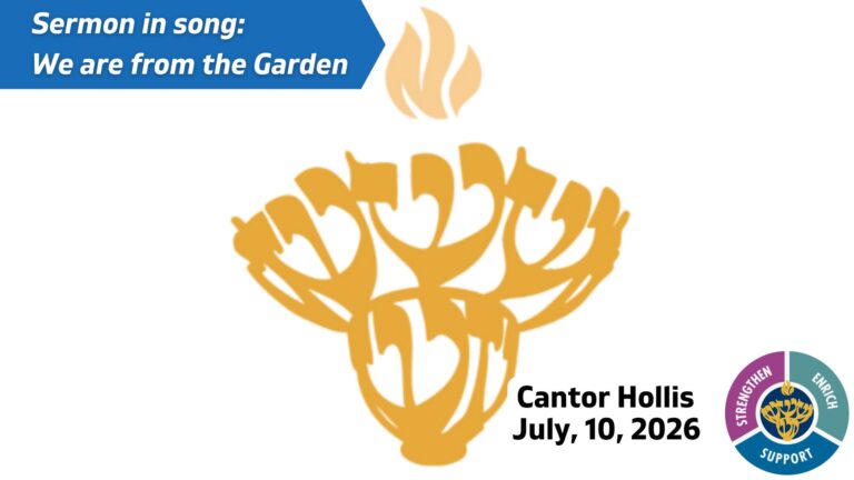 Sermon in song we are from the garden